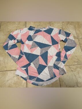 Loovoo Women's Long Sleeve Running Shirts Workout Tops UPF 50+ Sun Shirt Size S